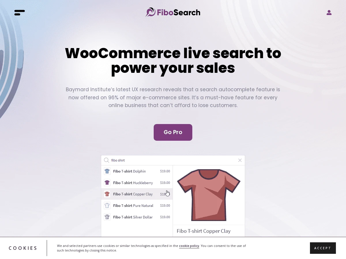 FiboSearch Pro – AJAX Search for WooCommerce