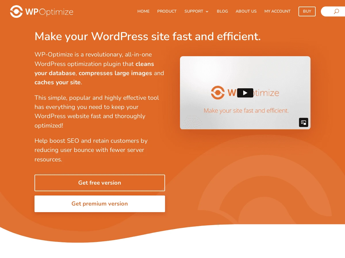 Wpoptimizer wp optimize premium