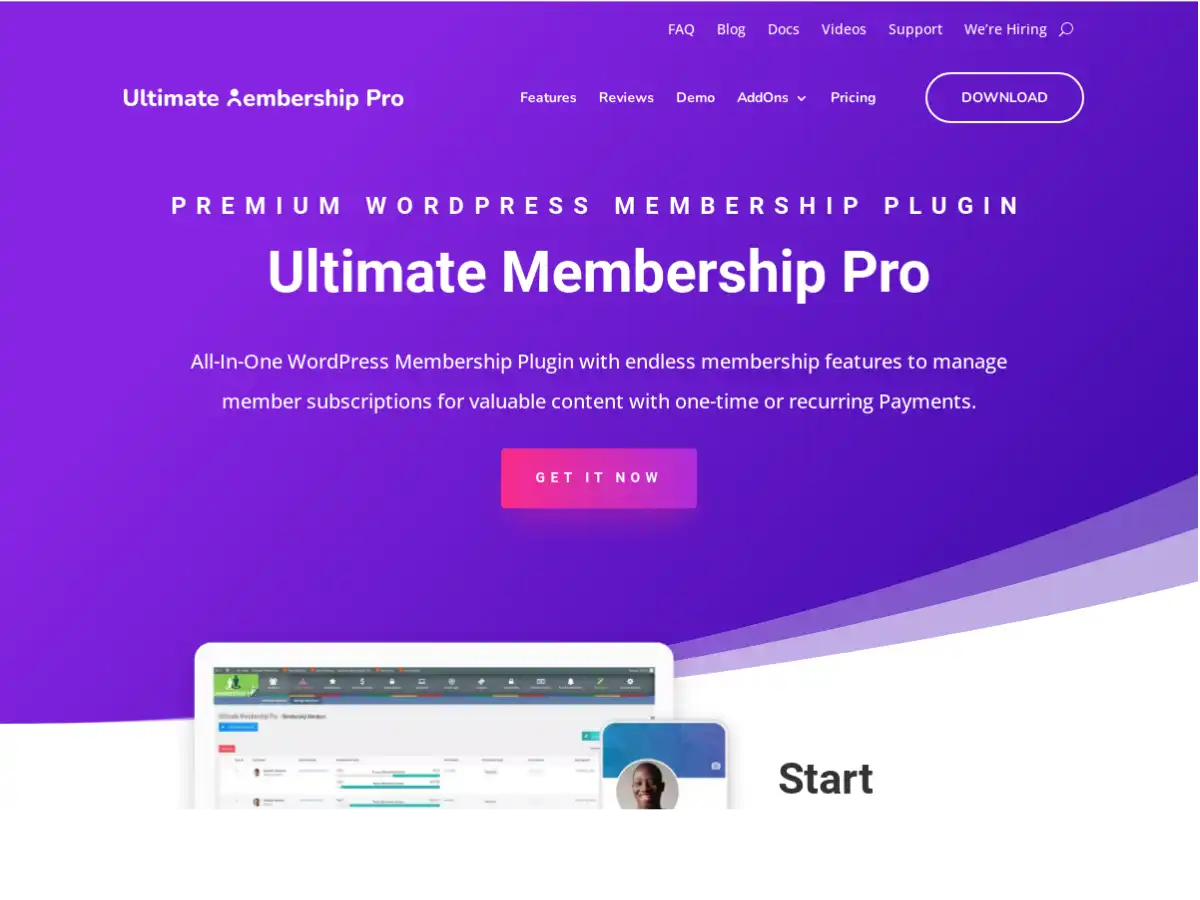 Ultimate-Membership-Pro wordpress plugin ultimate membership pro