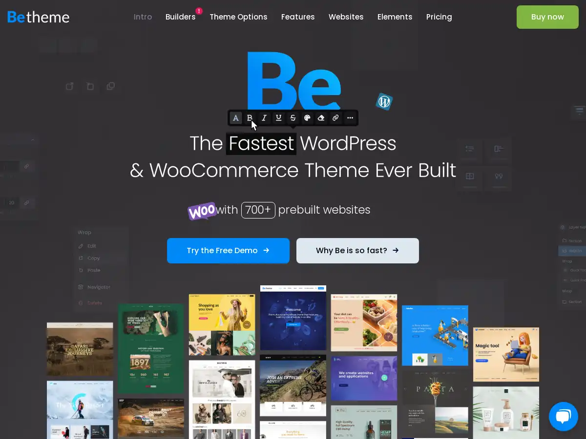 Betheme betheme | responsive multipurpose wordpress & woocommerce theme